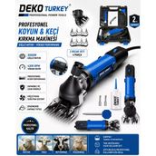 Elektrikli Koyun Kırkma Makinesi 3000W 4200 Rpm Keçi Büyükbaş Küçükbaş Hayvan Kırpma Seti Çantalı
