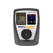 Elektrikli Wallbox Araç Şarj İstasyonu Emev 22 Kw 3 Faz Type-2 Soket Duvar Tip Mobil Uygulama Rfıd