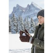 Eleven Markets Kahverengi Ekrkek Çocuk Eldiven Garson Boy 7-12 Yaş - 7 - 12 Yaş