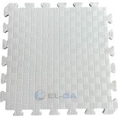 Elga Tatami Eva Zemin Minderi 50X50X1,3 cm Çocuk Oyun Spor Yoga Pilates Puzzle Kare Desen - Beyaz