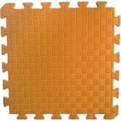 Elga Tatami Eva Zemin Minderi 50X50X1,3 cm Çocuk Oyun Spor Yoga Pilates Puzzle Kare Desen - Turuncu