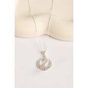 Elika Silver 925 Ayar Gümüş Kuğu Model Kolye