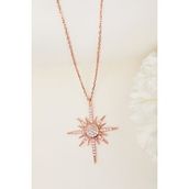 Elika Silver 925 Ayar Gümüş Zirkon Taşlı Kutup Kolye