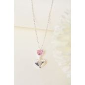 Elika Silver 925 Ayar Sallantılı Kalp Model Gümüş Kolye