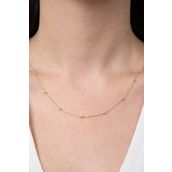 Elika Silver Top Zincir Model 925 Ayar Gümüş Kolye