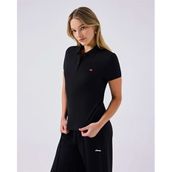Ellesse 6Sf5056-Bk Siyah Kadın Polo Yaka Tişört