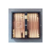 Elton Küçük Ahşap Tavla Takımı Taşınabilir Antik Lüks Koleksiyon Ürünü Backgammon Unutulmaz Hediye