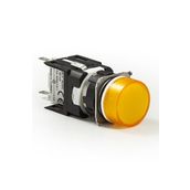 Emas D080YXS 16 mm Sarı D Tipi Led Yuvarlak Sinyal Lambası