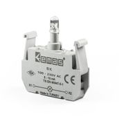 Emas Kırmızı 100 250 V AC DC BK Ledli Sinyal Blok