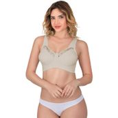 Emay 181B Dantelli Toparlayıcı Ten Cotton Sütyen