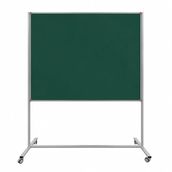 Emaye Yüzey Mobil Yazı Tahtası 120X120cm Yeşil