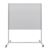 Emaye Yüzey Mobil Yazı Tahtası 120X140cm Beyaz