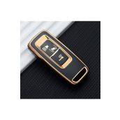 emii auto spare parts Honda Pcx 2021-2022-2023-2024 Model Uyumlu Anahtar Kılıfı Siyah/gold Forza Için Uymaz