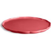 Emile Henry Madeleine Yuvarlak Servis Tabağı 31 cm Pembe/rose Candy