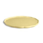 Emile Henry Madeleine Yuvarlak Servis Tabağı 31 cm Tereyağı Sarısı / Vanille