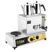 Emir 25 Model Elektrikli Pleytli Çay Ocağı Kazanı