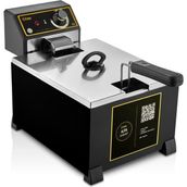 Emir Black Gold Seri 5 Litre Endüstriyel Fritöz – Piano Black – Profesyonel Kullanım - Inox