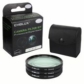 Emolux 58 mm HD Macro Close Up Filtre Kit