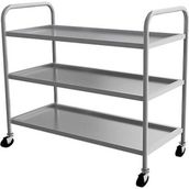 Empero EMP.2.SV.03 3 Katlı 55x86x90 cm Krom Servis Arabası