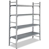 Empero EMP.4097-18 Düz Tablalı En 97x40x180 cm Polipropilen Raflar