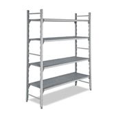 Empero EMP.50250-18-D Delikli Tablalı En 250x50x180 cm Polipropilen Raflar