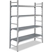 Empero EMP.50587-18 Düz Tablalı En 587x50x180 cm Polipropilen Raflar