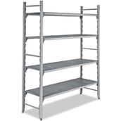 Empero EMP.60250-18-D Delikli Tablalı En 250x60x180 cm Polipropilen Raflar