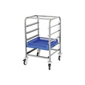 Empero EMP.BAKA.2.5 Basket Alçak 56x53x90 cm 5 Basket Kapasiteli Taşıma Arabası