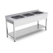 Empero EMP.E.72085-3ET 200x70x85 cm 3 Evyeli Alt Raflı Tezgah