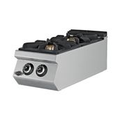 Empero EMP.PLS.9KG010 Gazlı CE Belgeli 40x90x30 cm 2 Brülörlü Ocak