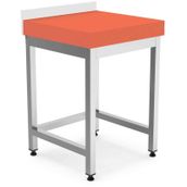 Empero EMP.PTE.5050 Köşe Tezgahı Polietilen 50x60x85 cm Et Kütüğü