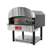 Empero EMP.SPO.05 Gazlı ve Odunlu Döner Tabanlı Manuel Pizza Fırını 6x30 cm Pizza Kapasiteli Pizza Fırını