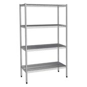 Empero EMP.T.3.61152-18-4 4 Katlı- nox 304-152X61X180 cm Tel Raf