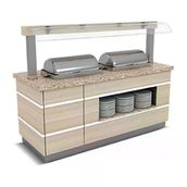 Empero Glt.ssc-N.01 Galata Sıcak Servis Ünitesi Nefeslikli 1X1/1 Gn Chafing Dish 1200*900*900/1550 Teşhir