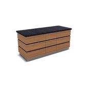 Empero KPD.NTR.08 240x90x90 cm Kapadokya Nötr Servis Ünitesi