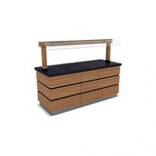 Empero KPD.NTR-N.06 200x90x90/150 cm Kapadokya Nefeslikli Nötr Servis Ünitesi