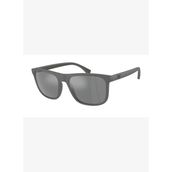 Emporio Armani 4129 50606G 56-19 Gri Erkek Güneş Gözlüğü