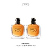 Emporio Armani Stronger With You 2x150 Ml EDT Erkek Parfüm