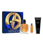 Emporio Armani Stronger With You EDT 100 ml ve Shower Gel 75 ml+ 15 ml Erkek Parfüm Seti