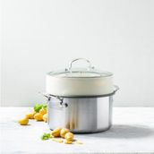 Empressco 24 cm Buharda Pişirici - Tencerelerle Uyumlu, Çok Amaçlı, Kullanışlı - Seçenek 1