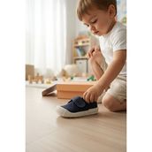Empressco Konforlu ve Şık Çocuk Günlük Ortopedik Ayakkabı, Ilk Adımlar Için Ideal - (DipCamo)Charcoal-White