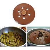 Empressco Küçük Boy 18 cm Sırlı Toprak Dolmalık Sarma Taşı Tencere Içi - Seçenek 1