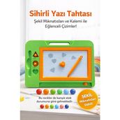Empressco Renkli Yazı Tahtası, Manyetik ve Silme Özelliğiyle Eğlence ve Çalışmaya Uygun - Seçenek 1