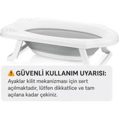 Empressco Sepetkitchen Katlanabilen Bebek Banyo Küveti Gri - Fiyatı, Yorumları - Altın