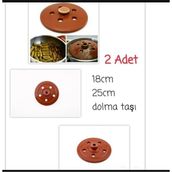 Empressco Tam Sırlı Dolma Taşı Seti – 2 Adet, Farklı Boylar, Şık ve Dayanıklı - Seçenek 1