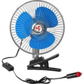 Empressco Tr Araç Içi Vantilatör Oto Pervane 8" 12 Volt Uyumlu Mandallı Çakmaklık Girişli - Seçenek 1 - Antrasit