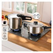 Emsan Fast Cooker Çift Emniyetli Düdüklü Tencere 4 + 6 Litre