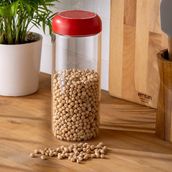 Emsan Simple 1500 ML Kırmızı Saklama Kavanozu