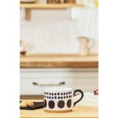 Emsan Simple Dots New Bone 410 ml Kupa
