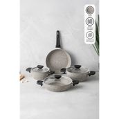 Emsan Stone 7 Parça Granit Tencere Seti